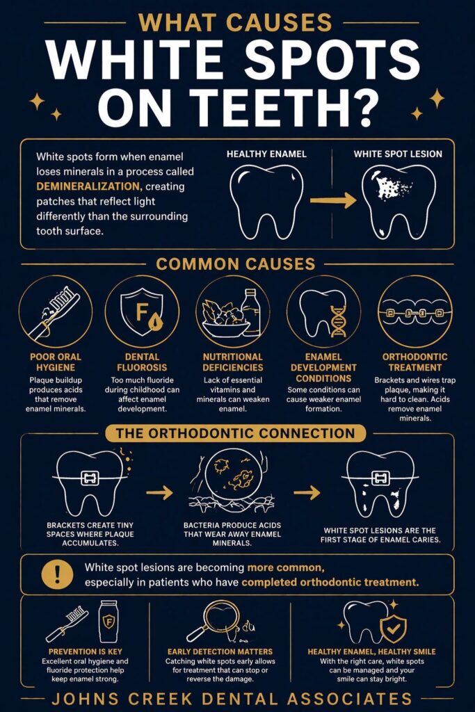 Understanding white spots on teeth